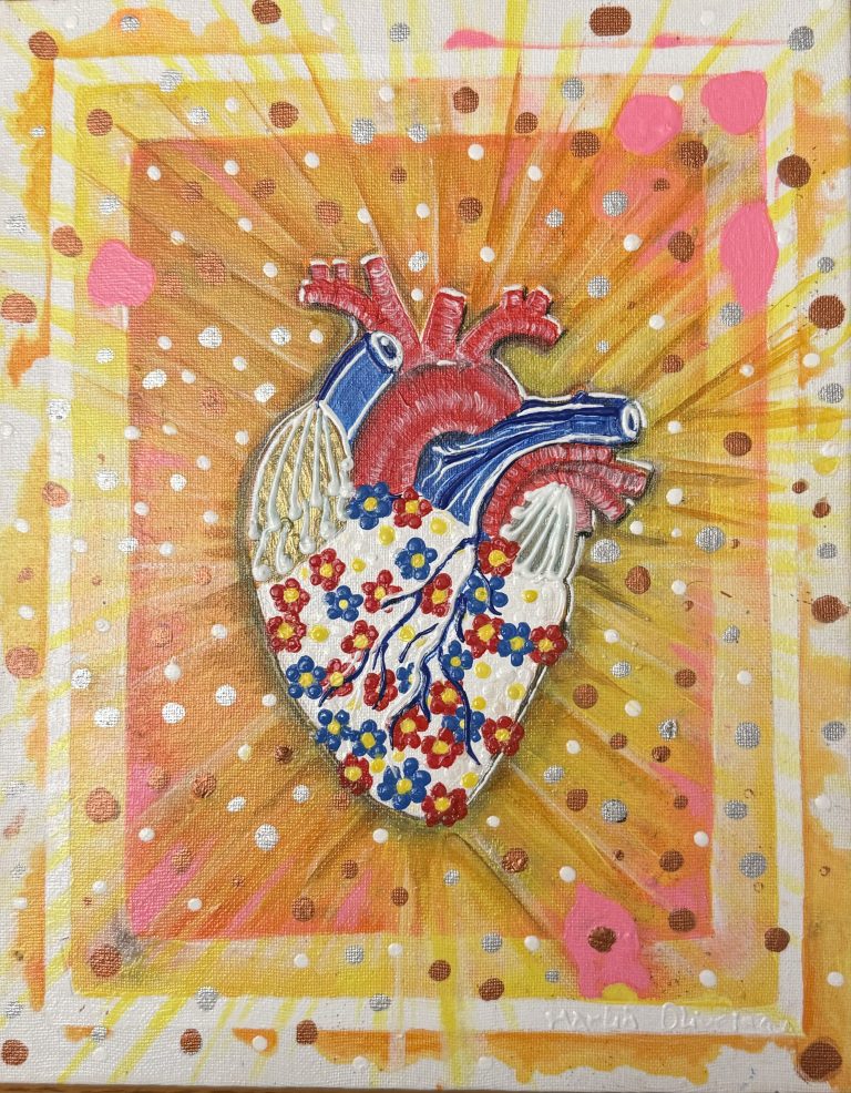 Artistic rendering of a heart.